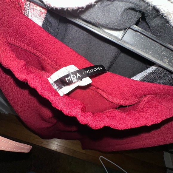 Modest 3pc outfit Now& Forever Black& Cream Floral Long Sleeve tunic, skirt set - Picture 5 of 6